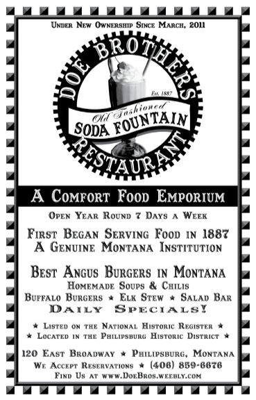 2012 Philipsburg Territory
									<br>
									Page 32
									&nbsp;&nbsp;&diams;&nbsp;&nbsp;
									4&frac78;"W x 7&frac34;"H<br>
									38# Hi-brite Newsprint